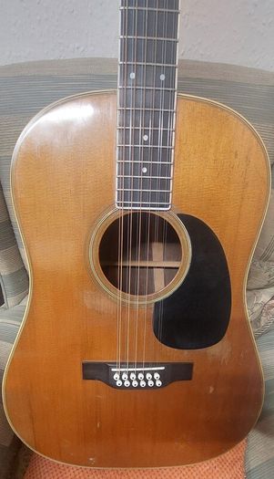 1968 Martin D12 35 Brazilian Rosewood 12 String Acoustic With Original Hard Case
