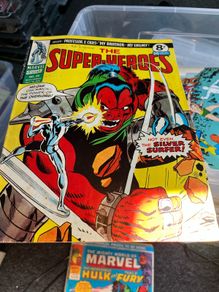 marvel uk The Superheroes 20 1975