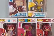 funko pops DC &amp; Marvel