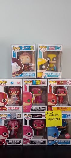 funko pops DC & Marvel