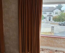 Orange Curtains