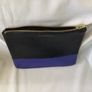 New Moss Copenhagen Twotone Leather Clutch Bag Image 6