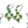 4 pairs vintage costume earrings Image 6