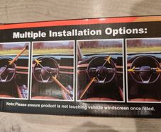 Steering wheel lock