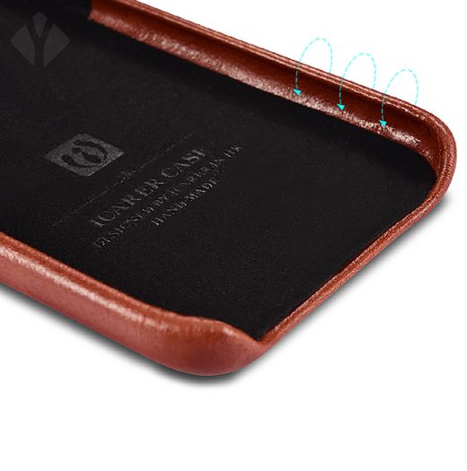 S7 Vintage Leather Back Cover
