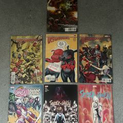 Spider Gwen, Web-Warriors & Monsters Unleashed comic bundle