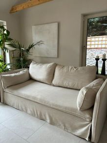 Kave Sofa bed with removable linen cover