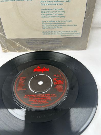 The Stranglers Strange Little Girl 7 inch UK PROMO