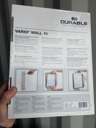 VARIO WALL 10 Durable Display panel system