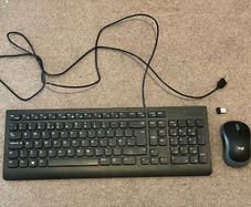 Lenovo keyboard and Logi Bluetooth mouse