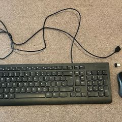 Lenovo keyboard and Logi Bluetooth mouse