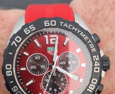TAG Heuer Formula 1 Red Dial Chronograph 43mm