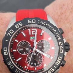 TAG Heuer Formula 1 Red Dial Chronograph 43mm