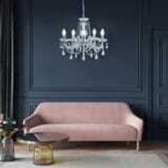 Marie Therese 5 Light Clear  Chandelier