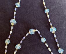Swarovski Somnia Extra Long Blue Necklace