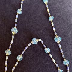Swarovski Somnia Extra Long Blue Necklace