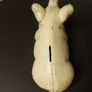 Vintage Rustic Cast Iron Pig Bank Image 4
