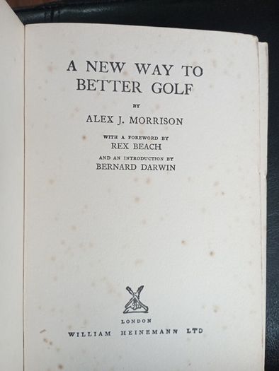 A New Way to Better Golf - Vintage