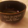 100 pipers De Luxe bowl unusual scotch whisky bowl ,buyer collects or pays postage, sold as seen ,hard to come by, Image 5