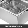 220v Commercial Electric Deep Fryer 5000w 12litre Image 5