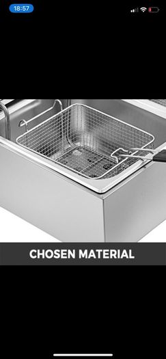 220v Commercial Electric Deep Fryer 5000w 12litre