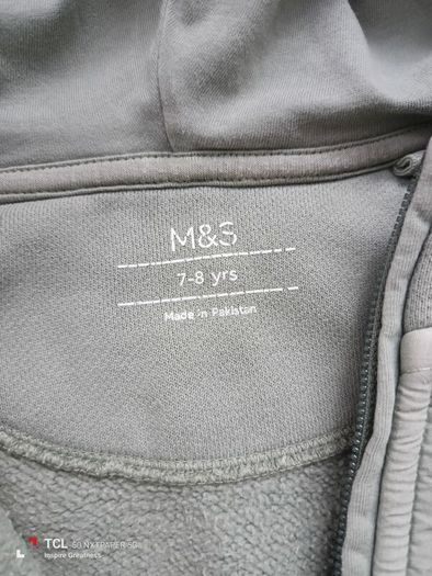 M&S boy's hoodie. Age 7/8