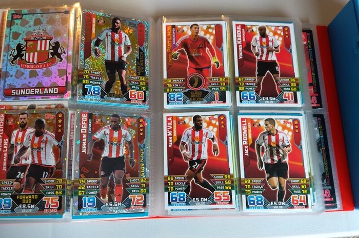 Match Attax 15/16 in Binder.  (Other seasons also)