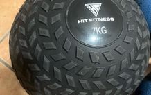 Hit Fitness Slam training medicine excercise gym Ball With Grips 7 kg