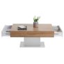 FMD Coffee Table Antique Oak and White Image 5