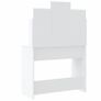 Dressing Table with LED Lights White 96x40x142 cm Image 6