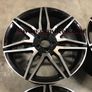 18 19" Inch AMG plus Mercedes Style Alloy Wheels C E S V Vito CLA GLA CLASS W204 W205 W212 5X112 Image 4
