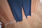 Sophie B Pin Striped Grey Trousers Size 10