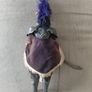 Vintage Sicilian Marionette Knight puppet hand painted wooden head Image 5