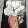 Framed painting for sale. Hand-painted. Image 2