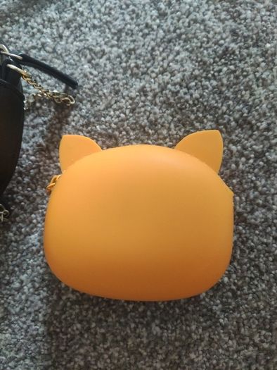 Emoji Bag & Silicone Dog Purse Bundle