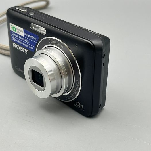 Sony DSC-W310 12.1MP Digital Camera Black - Full Kit