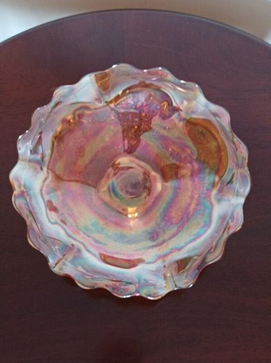 Vintage Carnival glass . Price from 25 euro.