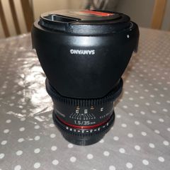 Samyang EF 35mm T1.5