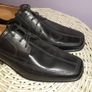 Men's Black Leather Thomas Nash Shoes Image 2