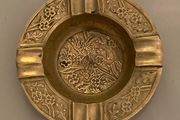 Vintage Brass Ashtray