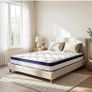 King Size Mattress - 5FT, 10 Inch Memory Foam with Pocket Spring Hybrid, Medium Support, Motion Isolation, Breathable Soft Fabric, Comfortable Sleep, 150x200x25CM Image 2