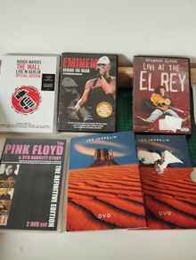 Rock and other DVD Collection  8e each or 4 for 25e