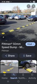 pittman speed bump kit 50mm, 5.35m