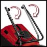 Electric Lawn Mower - 32cm Cutting Width, 30L Grass Box, 3 Cutting Height Levels - Lightweight Corded Walk-Behind Lawnmower For Small To Medium Gardens Image 5