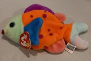 Vintage TY Beanie Babies - Lips, the fish