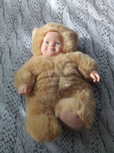 vintage 90s bear doll