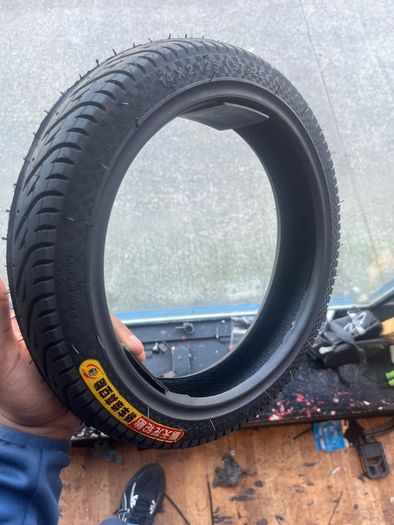 14" bicycle tyre