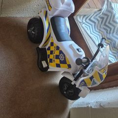 Police Motorcycle 7.4V Lithium Electric Ride On