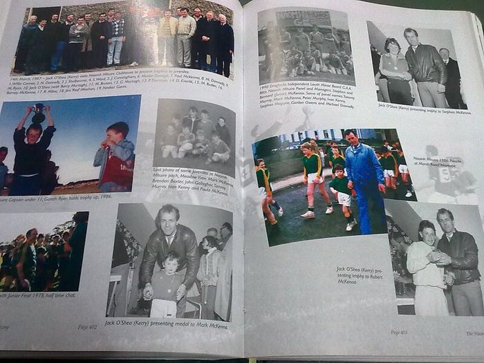 The Naomh Mhuire Story 1946-1994 Ireland Irish GAA Drogheda Louth local history