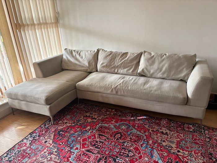 Beige couch